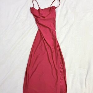 Windsor red midi dress